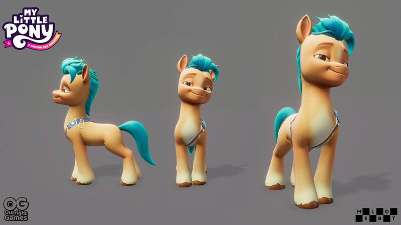 Size: 1920x1080 | Tagged: safe, derpibooru import, official, hitch trailblazer, earth pony, pony, g5, 3d, 3d model, behind the scenes, belt buckle, concept art, front view, image, jpeg, logo, looking at you, male, model, my little pony: a maretime bay adventure, reference, reference sheet, sheriff, sheriff's badge, side view, simple background, smiling, smiling at you, smug, stallion, unshorn fetlocks