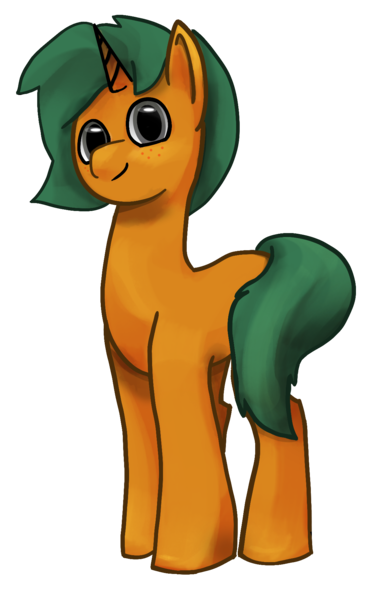 Size: 1151x1820 | Tagged: safe, artist:slabs37, derpibooru import, oc, oc:ogie, unofficial characters only, pony, unicorn, image, looking at you, png, simple background, smiling, solo, transparent background