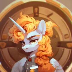 Size: 1024x1024 | Tagged: safe, ai content, artist:fire ray, derpibooru import, machine learning assisted, oc, oc:fire ray, unofficial characters only, alicorn, pony, general, image, male, png, solar empire