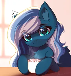 Size: 1165x1262 | Tagged: safe, artist:airiniblock, derpibooru import, oc, oc:vivid tone, unofficial characters only, pony, chest fluff, chocolate, commission, cute, ear fluff, food, heart, heart eyes, hot chocolate, icon, image, marshmallow, morning, patreon, patreon reward, png, solo, wingding eyes, wings, ych result