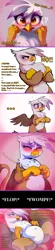 Size: 2000x9156 | Tagged: safe, ai content, artist:rupert, derpibooru import, machine learning generated, stable diffusion, gilda, gryphon, series:ask white belly gilda, ..., absurd resolution, ask, belly, belly button, blushing, crossed arms, cute, featureless crotch, female, generator:pony diffusion v6 xl, gildadorable, gildere, image, jpeg, lying down, on back, onomatopoeia, pale belly, pouting, prompter:rupert, solo, tsundere, tumblr, wavy mouth, white belly