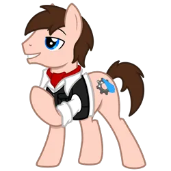 Size: 2048x2048 | Tagged: safe, artist:awgear, derpibooru import, oc, oc:polished gear, unofficial characters only, earth pony, pony, derpibooru community collaboration, 2024 community collab, clothes, image, male, png, simple background, solo, transparent background