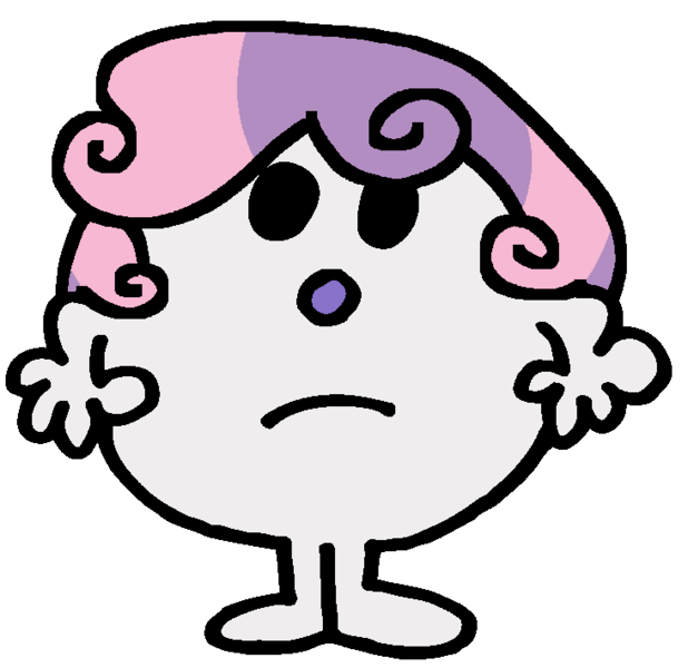 Size: 731x710 | Tagged: safe, artist:starsongandprincessskyla2006, edit, ponerpics import, sweetie belle, crossover, cute, diasweetes, female, frown, g4, image, little miss, little miss magical, little miss-ified, mr. men, mr. men and little miss, mr. men-ified, png, solo, sweetie belle is not amused, unamused