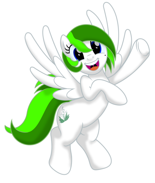 Size: 1980x2336 | Tagged: safe, artist:dtavs.exe, derpibooru import, oc, oc:flor de izote(izzi), pegasus, pony, derpibooru community collaboration, 2024 community collab, beauty mark, female, flying, frog (hoof), image, looking at you, mare, open mouth, pegasus oc, png, show accurate, simple background, smile and wave, transparent background, underhoof, waving, waving at you, wings