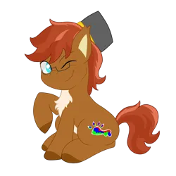 Size: 3080x3080 | Tagged: safe, artist:jackudoggy, artist:reinbou, derpibooru import, oc, oc:dokko, unofficial characters only, earth pony, pony, derpibooru community collaboration, 2024 community collab, image, png, simple background, solo, transparent background