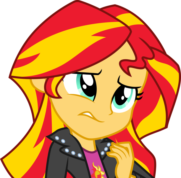 Size: 3059x3000 | Tagged: safe, artist:cloudy glow, derpibooru import, sunset shimmer, equestria girls, rainbow rocks, image, png, simple background, solo, transparent background, vector