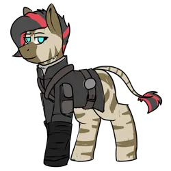 Size: 2707x2707 | Tagged: safe, artist:coatieyay, derpibooru import, oc, oc:matuta, unofficial characters only, zebra, clothes, image, jacket, png, simple background, solo, transparent background, zebra oc