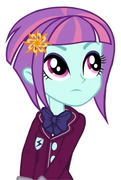 Size: 1336x1992 | Tagged: safe, derpibooru import, sunny flare, human, equestria girls, g4, image, looking up, png, shadowbolts, simple background, solo, transparent background