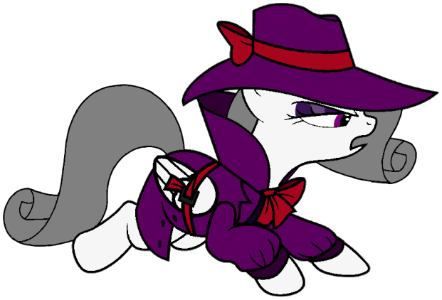 Size: 621x422 | Tagged: safe, artist:noi kincade, derpibooru import, oc, oc:oliver spade, pegasus, pony, detective, fedora, female, g4, hat, image, png, simple background, solo, transparent background