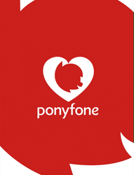 Size: 549x720 | Tagged: safe, artist:jonny burton, derpibooru import, official, ponified, pony, g5, my little pony: a new generation, animated, gif, heart, image, logo, loop, motion design, motion graphics, no pony, perfect loop, ponified advertisement, ponified company, ponyfone, ponyfone logo, red, vodafone