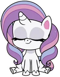 Size: 442x564 | Tagged: safe, artist:luckydog416, derpibooru import, edit, edited screencap, screencap, potion nova, pony, unicorn, my little pony: pony life, the great collide, spoiler:pony life s01e26, background removed, eyes closed, female, g4, image, png, simple background, sitting, solo, transparent background