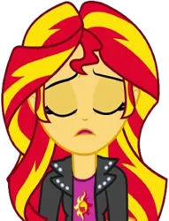 Size: 1923x2520 | Tagged: safe, derpibooru import, edit, edited screencap, editor:homersimpson1983, screencap, sunset shimmer, human, equestria girls, background removed, female, image, not a vector, png, solo