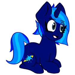 Size: 1500x1500 | Tagged: safe, artist:max rider, derpibooru import, oc, oc:stellar dust, pony, unicorn, derpibooru community collaboration, 2024 community collab, digital art, female, image, lying down, mare, png, prone, simple background, solo, transparent background