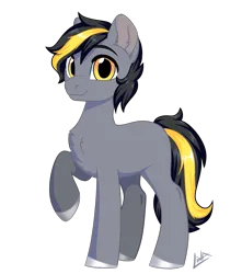 Size: 1600x1810 | Tagged: safe, artist:lina, derpibooru import, oc, oc:spacebinder, unofficial characters only, earth pony, derpibooru community collaboration, 2024 community collab, horn, image, markings, png, simple background, solo, transparent background