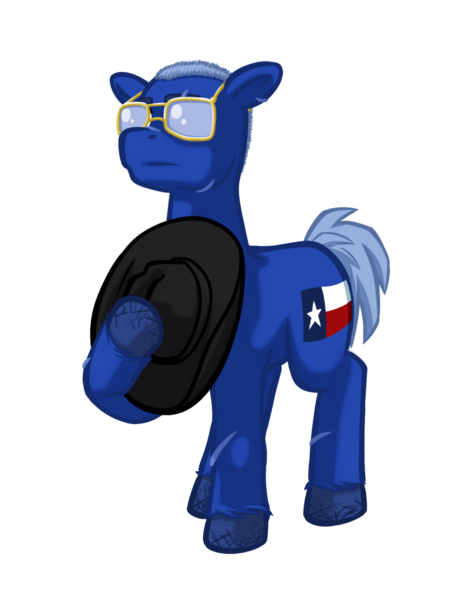 Size: 980x1300 | Tagged: safe, artist:texasuberalles, derpibooru import, oc, unofficial characters only, earth pony, pony, derpibooru community collaboration, 2024 community collab, colored hooves, cowboy hat, eyebrow slit, eyebrows, facial scar, glasses, hat, hoof hold, image, male, png, scar, short mane, simple background, solo, stallion, transparent background, unshorn fetlocks
