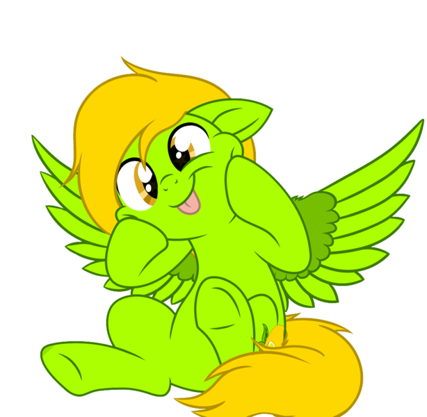 Size: 941x919 | Tagged: safe, artist:108-zeroforce, artist:starshade, derpibooru import, oc, oc:lemon green, unofficial characters only, derpibooru community collaboration, 2024 community collab, :p, commission, cutie mark, female, food, fruit, image, lemon, mane, png, simple background, tongue out, transparent background, ych result