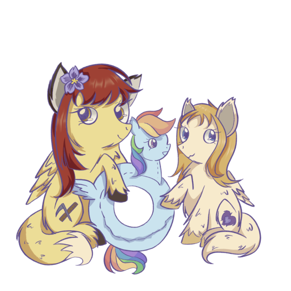 Size: 4000x4000 | Tagged: safe, artist:sumi-mlp25, derpibooru import, oc, unofficial characters only, pegasus, derpibooru community collaboration, 2024 community collab, digital art, duo, female, image, png, simple background, transparent background