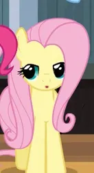 Size: 187x342 | Tagged: safe, derpibooru import, edit, edited screencap, screencap, fluttershy, pinkie pie, rainbow dash, earth pony, pegasus, pony, the last roundup, :o, cropped, image, jpeg, lidded eyes, open mouth, solo focus