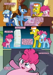 Size: 1920x2715 | Tagged: safe, artist:alexdti, derpibooru import, carrot cake, cup cake, oc, pegasus, pony, comic:how we met, female, filly, foal, image, jpeg, mouth hold