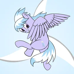 Size: 1620x1620 | Tagged: safe, artist:frilanka, derpibooru import, cloudchaser, pegasus, pony, flying, image, png, simple background, solo, sonic adventure, sonic the hedgehog (series), spread wings, wings