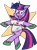 Size: 4559x6156 | Tagged: safe, artist:threetwotwo32232, twilight sparkle, pony, unicorn, bipedal, crocs, female, happy, image, looking at you, mare, open mouth, open smile, png, simple background, solo, transparent background, twilight crockle, unicorn twilight