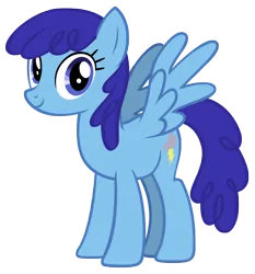Size: 7803x8370 | Tagged: safe, artist:andoanimalia, derpibooru import, blueberry cloud, pegasus, pony, female, image, png, simple background, solo, solo female, transparent background, vector