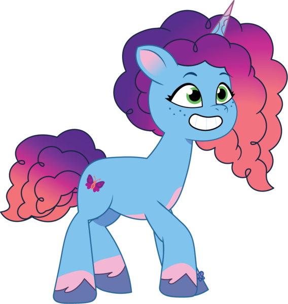 Size: 1059x1118 | Tagged: safe, artist:prixy05, derpibooru import, pony, unicorn, g5, my little pony: tell your tale, female, image, mare, misty brightdawn, png, rebirth misty, simple background, solo, transparent background, vector