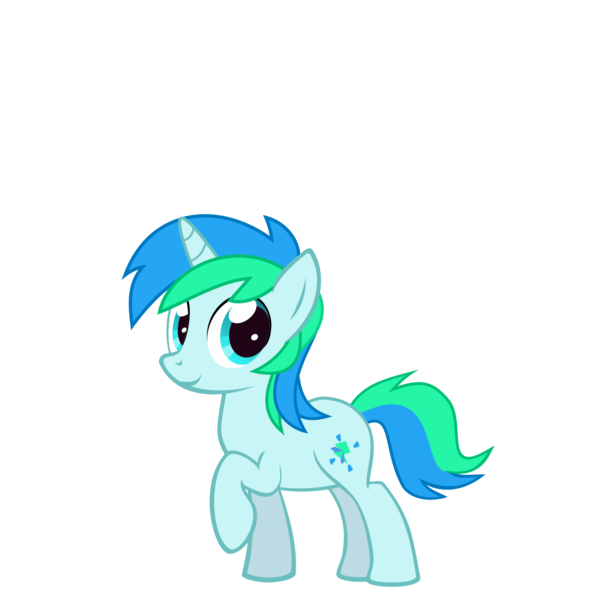 Size: 1501x1501 | Tagged: safe, artist:the smiling pony, derpibooru import, oc, oc:cyan lightning, pony, unicorn, derpibooru community collaboration, .svg available, 2024 community collab, colt, foal, g4, image, male, png, simple background, smiling, solo, transparent background, vector