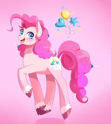 Size: 2736x3040 | Tagged: safe, artist:chunichichuni, derpibooru import, pinkie pie, earth pony, pony, female, g4, image, png, solo