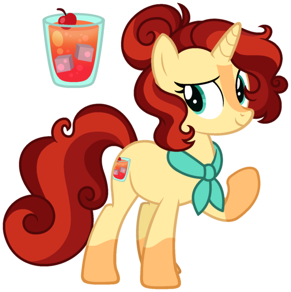 Size: 1531x1537 | Tagged: safe, artist:strawberry-spritz, derpibooru import, oc, pony, unicorn, female, image, mare, offscreen character, offspring, parent:cherry jubilee, parent:sunburst, png, simple background, solo, transparent background