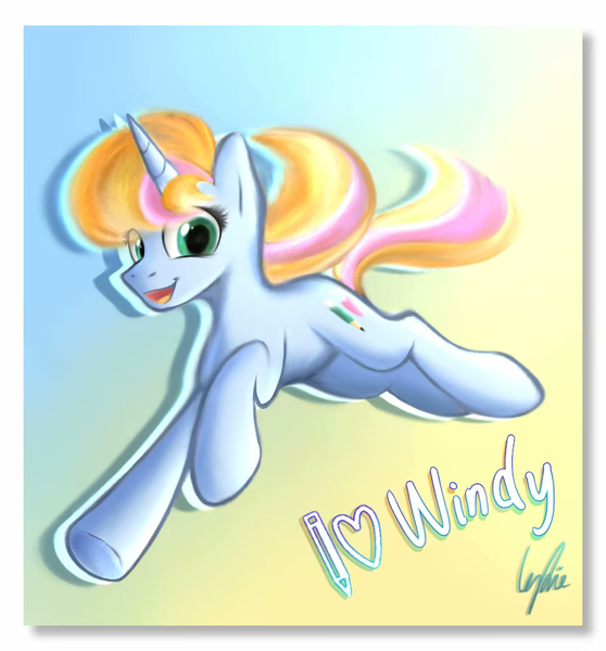 Size: 952x1024 | Tagged: safe, artist:lydia, derpibooru import, oc, oc:windy／painting heart, pony, unicorn, image, png, smiling