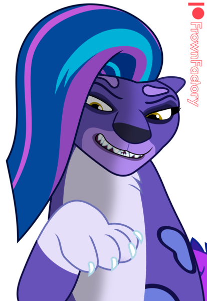 Size: 2209x3213 | Tagged: safe, artist:frownfactory, derpibooru import, big cat, leopard, snow leopard, g5, my little pony: make your mark, allura, fangs, female, image, my little pony: make your mark chapter 6, png, secrets of starlight, simple background, transparent background, vector