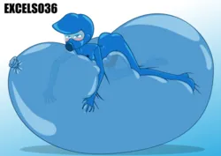 Size: 935x661 | Tagged: suggestive, artist:excelso36, derpibooru import, oc, oc:toxic plunge, unofficial characters only, human, balloon, blushing, fetish, gradient background, humanized, image, jpeg, latex, latex suit, rubber, solo