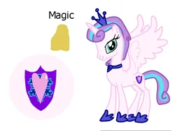 Size: 800x600 | Tagged: safe, artist:princessstar022, derpibooru import, princess flurry heart, alicorn, pony, base used, concave belly, crown, female, g4, hoof shoes, image, jewelry, mare, older, older flurry heart, peytral, png, princess shoes, regalia, simple background, solo, spread wings, thin, white background, wings