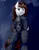 Size: 1060x1350 | Tagged: artist needed, safe, derpibooru import, oc, oc:blackjack, unofficial characters only, semi-anthro, unicorn, fallout equestria, fallout equestria: project horizons, armor, fanfic art, fluffy, image, large horn, png, solo