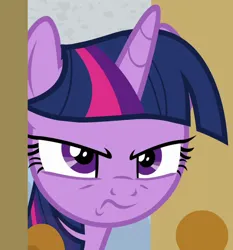 Size: 590x634 | Tagged: safe, derpibooru import, screencap, twilight sparkle, twilight sparkle (alicorn), alicorn, pony, friendship university, season 8, spoiler:s08, angry, cropped, female, frown, g4, image, mare, png, solo