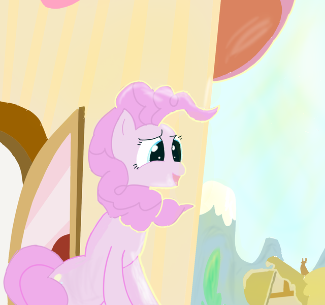 Size: 1600x1500 | Tagged: safe, derpibooru import, pinkie pie, earth pony, pony, happy, image, png, sun