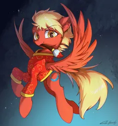 Size: 1925x2048 | Tagged: safe, artist:gale spark, derpibooru import, oc, oc:红海, pegasus, image, png, solo