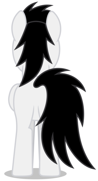 Size: 2223x4075 | Tagged: safe, artist:creedyboy124, derpibooru import, oc, oc:shane park, pegasus, pony, butt, g4, image, male, plot, png, rear view, simple background, solo, stallion, transparent background