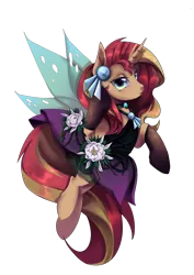 Size: 2000x2828 | Tagged: safe, artist:不可食用骨, derpibooru import, sunset shimmer, pony, image, png, simple background, solo, transparent background