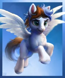 Size: 900x1080 | Tagged: safe, artist:lynxwolf, derpibooru import, oc, pegasus, flying, image, male, png