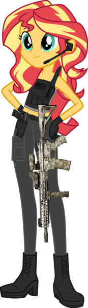 Size: 1395x4836 | Tagged: safe, artist:edy_january, artist:twilirity, derpibooru import, edit, vector edit, sunset shimmer, human, equestria girls, equestria girls series, armor, assault rifle, body armor, boots, call of duty, call of duty: modern warfare 2, clothes, combat knife, equipment, g4, gears, gloves, gun, handgun, image, knife, m4a1, military, pistol, png, rifle, shirt, shoes, simple background, soldier, solo, special forces, tactical vest, tanktop, task forces 141, transparent background, united states, usp, vector, vest, weapon