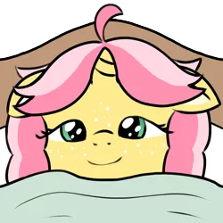 Size: 758x758 | Tagged: safe, artist:craftycirclepony, derpibooru import, oc, oc:crafty circles, unofficial characters only, pony, unicorn, bed, bedtime, blanket, cute, female, filly, floppy ears, foal, freckles, image, lidded eyes, pillow, png, sleepy, solo, tired