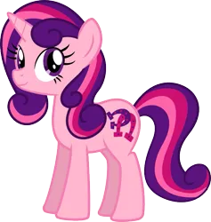 Size: 709x749 | Tagged: safe, artist:cyberglass, derpibooru import, lucky swirl, pony, unicorn, female, g4, image, mare, png, simple background, solo, transparent background