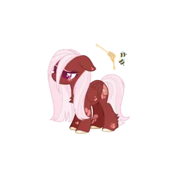 Size: 1280x1280 | Tagged: safe, artist:multifruit-candy, derpibooru import, oc, oc:pink lady, unofficial characters only, earth pony, pony, base used, earth pony oc, female, floppy ears, image, mare, offspring, parent:big macintosh, parent:fluttershy, parents:fluttermac, png, simple background, solo, transparent background