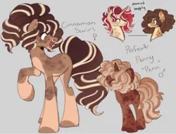 Size: 1170x889 | Tagged: safe, artist:grubgruel, artist:lovedletters, derpibooru import, cheese sandwich, flim, earth pony, pony, unicorn, alternate design, coat markings, colored hooves, curly hair, facial markings, female, image, jpeg, magical gay spawn, male, mare, needs more jpeg, next generation, offspring, parent:cheese sandwich, parent:flim, parents:cheeseflim, poor quality, raised hoof, stallion, standing, twitterina design