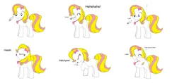 Size: 1674x788 | Tagged: safe, artist:sarahgirl1998, derpibooru import, oc, unofficial characters only, pony, pony creator, bow, comic, feather, female, hair bow, image, jewelry, mare, necklace, png, pre sneeze, simple background, sneezing, tail, tickling, two toned mane, two toned tail, white background