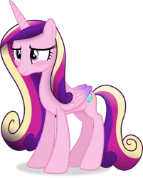 Size: 4182x5195 | Tagged: safe, artist:anime-equestria, derpibooru import, princess cadance, alicorn, pony, blushing, female, horn, image, mare, png, simple background, smiling, solo, transparent background, vector, wings