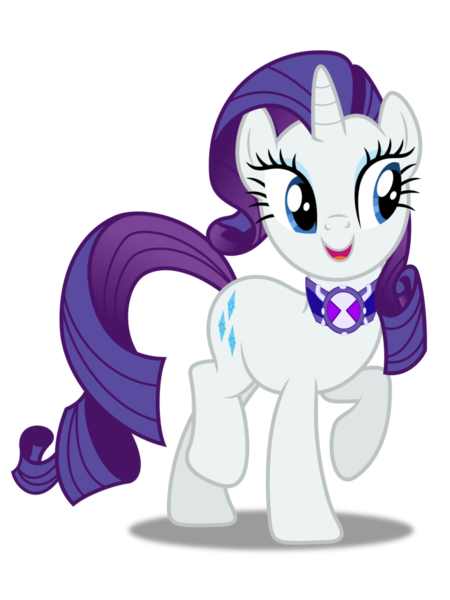 Size: 768x1024 | Tagged: safe, artist:bluemario11, derpibooru import, rarity, pony, unicorn, ben 10, female, g4, image, omnitrix, png, simple background, solo, transparent background