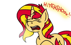 Size: 12000x7648 | Tagged: safe, artist:graymist, derpibooru import, sunset shimmer, pony, colored, cute, female, image, mane, mare, mucus, nostril flare, nostrils, png, pretty, sneeze cloud, sneezing, snot, spray